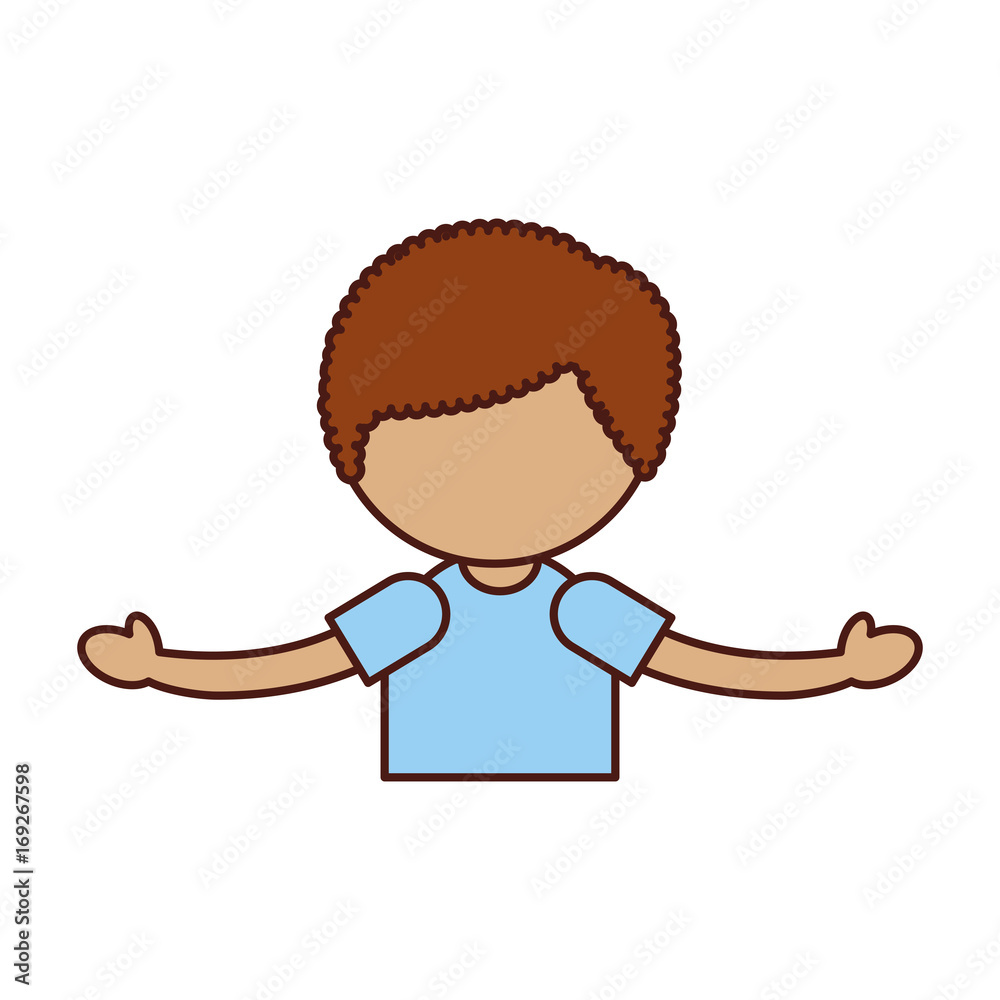 cute boy avatar character vector illustration design cute boy avatar character vector illustration design
