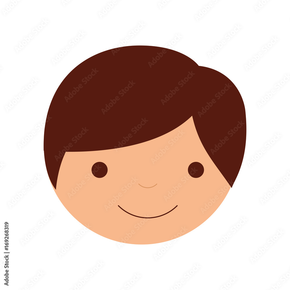 cute boy avatar character vector illustration design cute boy avatar character vector illustration design
