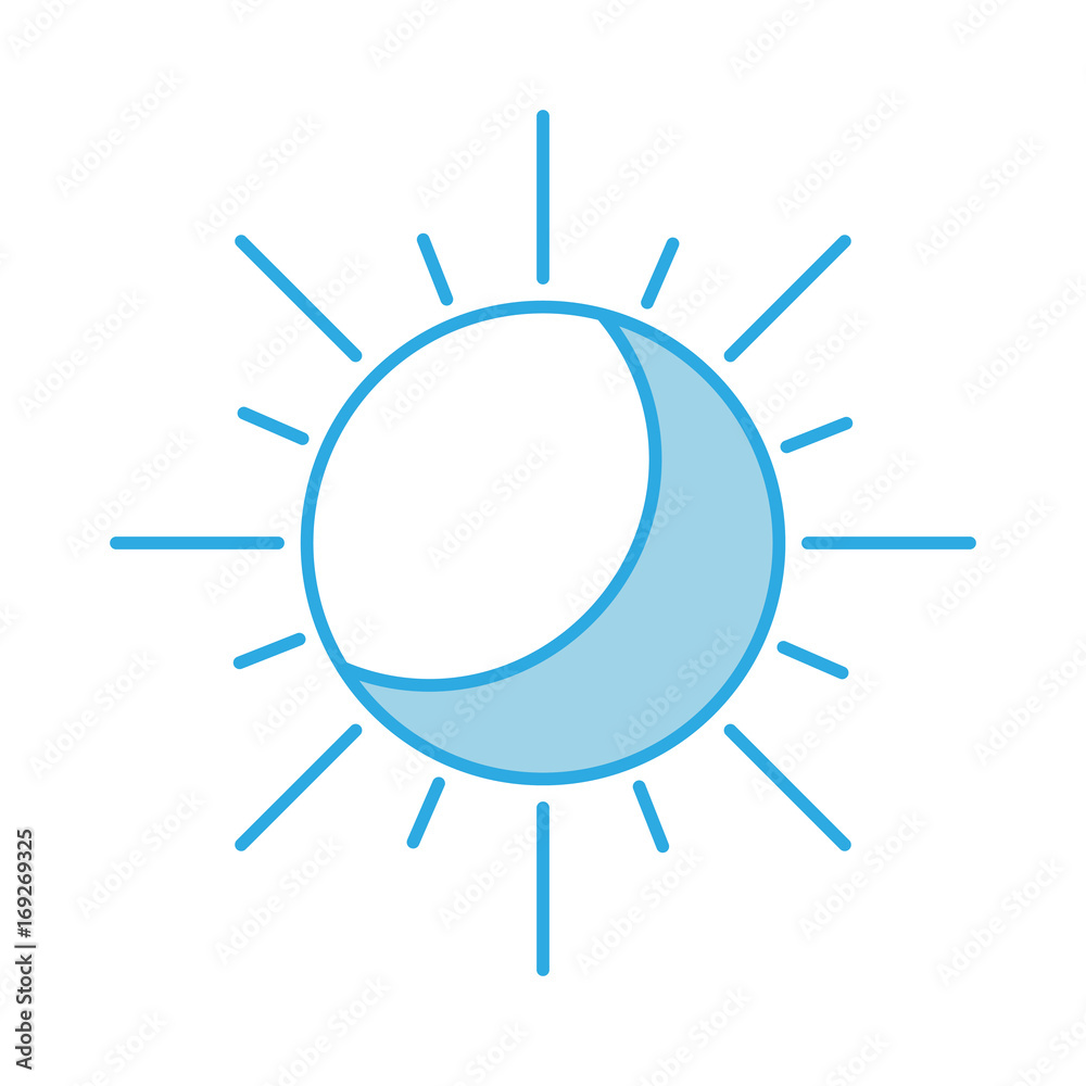 summer sun isolated icon vector illustration design