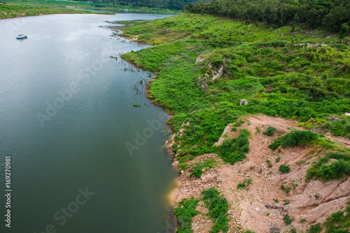 Landscape view of Mae Kuang Udom Thara dam photo