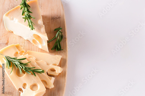 Cheese with rosemary