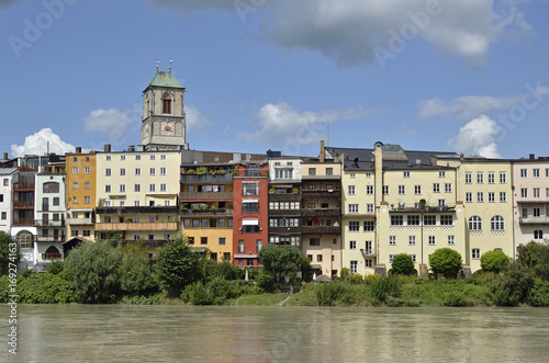 Innfront in Wasserburg am Inn