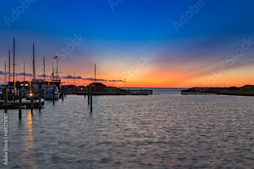 marina bork havn after sunset © ecwo