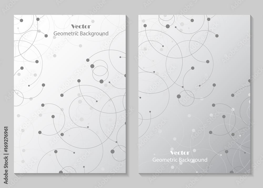 Obraz premium Modern brochure cover design