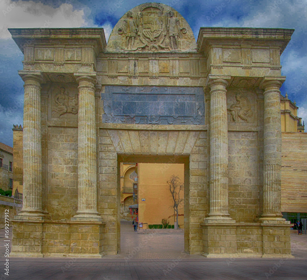Fototapeta premium Roman Gates-Cordoba Spain 4325