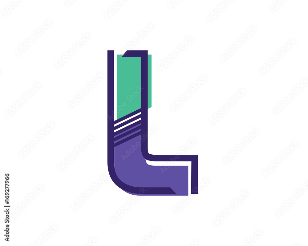 Modern L Alphabet Symbol Suitable For Technology Logo, Infographics, Print, Digital, Logo, Icon, Apps, T-Shirts and Other Marketing Material Purpose. Modern L Alphabet Symbol Suitable For Technology Logo, Infographics, Print, Digital, Logo, Icon, Apps, T-Shirts and Other Marketing Material Purpose.