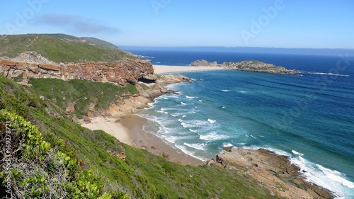 Beach at Robberg nature reserve near Plettenberg bay, Garden Route, South Africa.