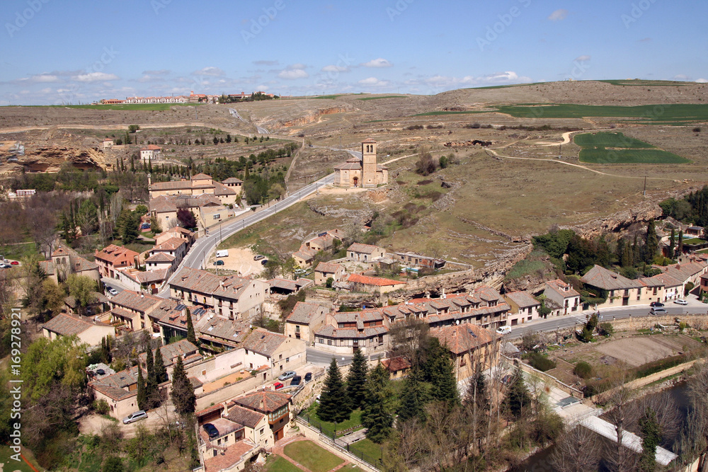 Segovia View Tower Alcazar to Vera Cruz Templer