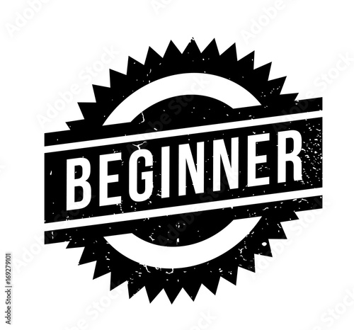 Beginner rubber stamp. Grunge design with dust scratches. Effects can be easily removed for a clean, crisp look. Color is easily changed.