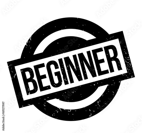 Beginner rubber stamp. Grunge design with dust scratches. Effects can be easily removed for a clean, crisp look. Color is easily changed.