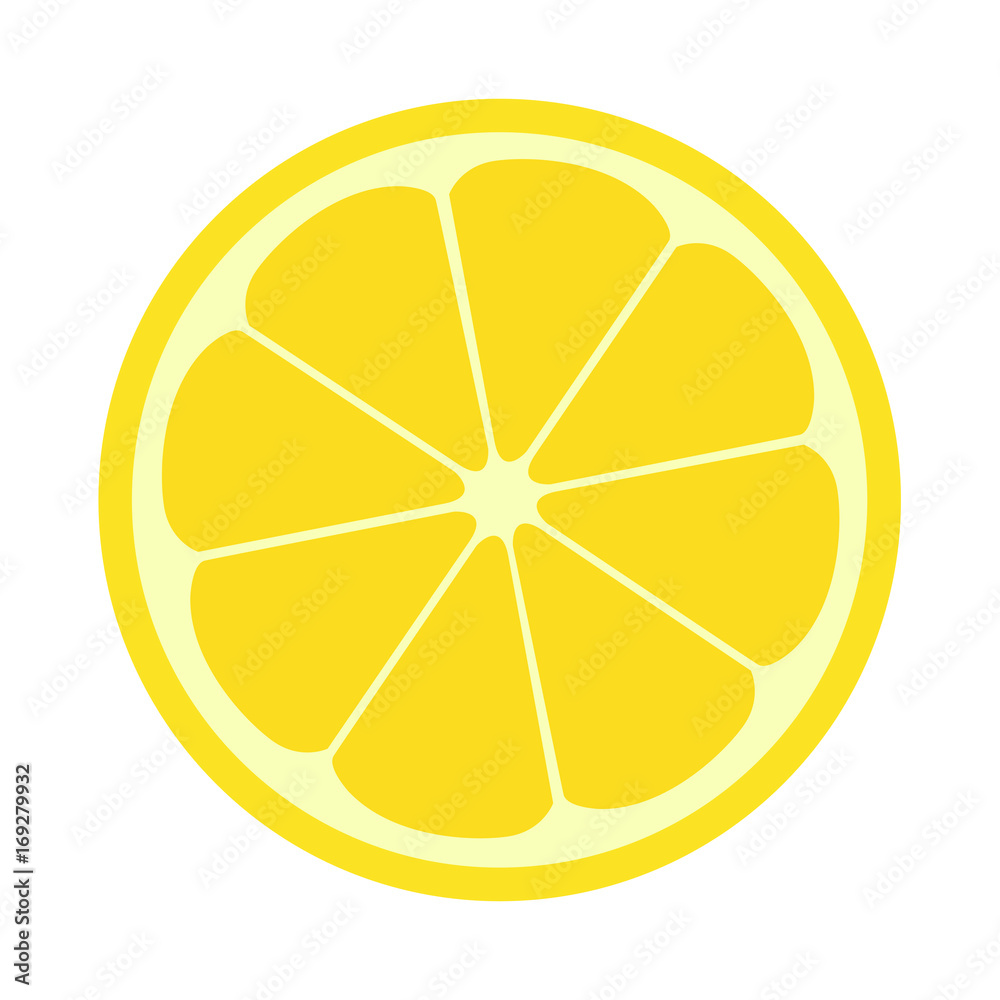 yellow orange lemon icon or background yellow orange lemon icon or background