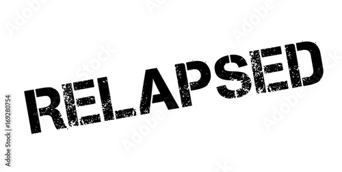 Relapsed rubber stamp. Grunge design with dust scratches. Effects can be easily removed for a clean, crisp look. Color is easily changed.