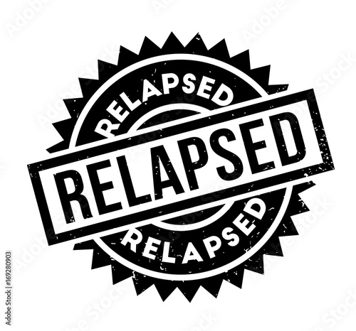 Relapsed rubber stamp. Grunge design with dust scratches. Effects can be easily removed for a clean, crisp look. Color is easily changed.