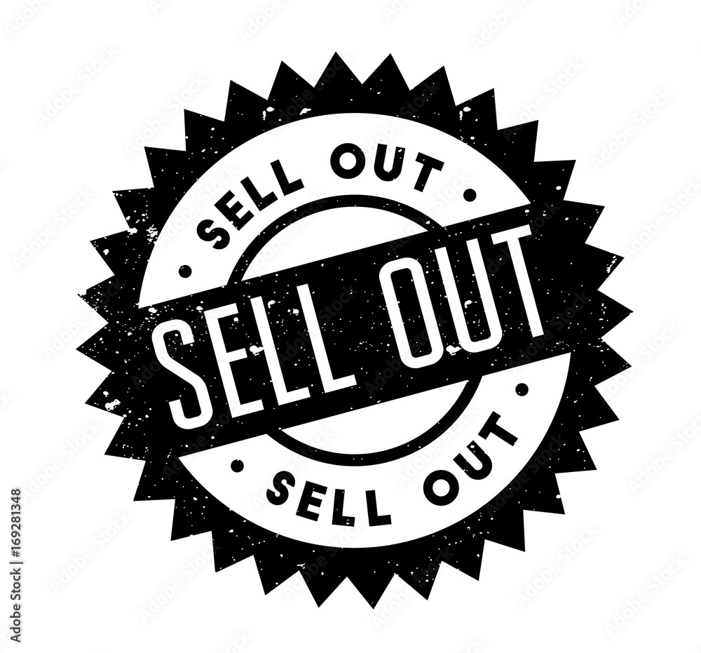 Sell Out rubber stamp. Grunge design with dust scratches. Effects can be easily removed for a clean, crisp look. Color is easily changed. Sell Out rubber stamp. Grunge design with dust scratches. Effects can be easily removed for a clean, crisp look. Color is easily changed.