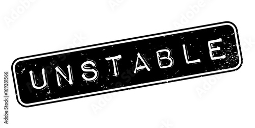 Unstable rubber stamp. Grunge design with dust scratches. Effects can be easily removed for a clean, crisp look. Color is easily changed.