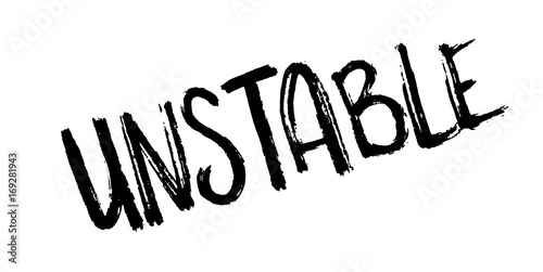 Unstable rubber stamp. Grunge design with dust scratches. Effects can be easily removed for a clean, crisp look. Color is easily changed.
