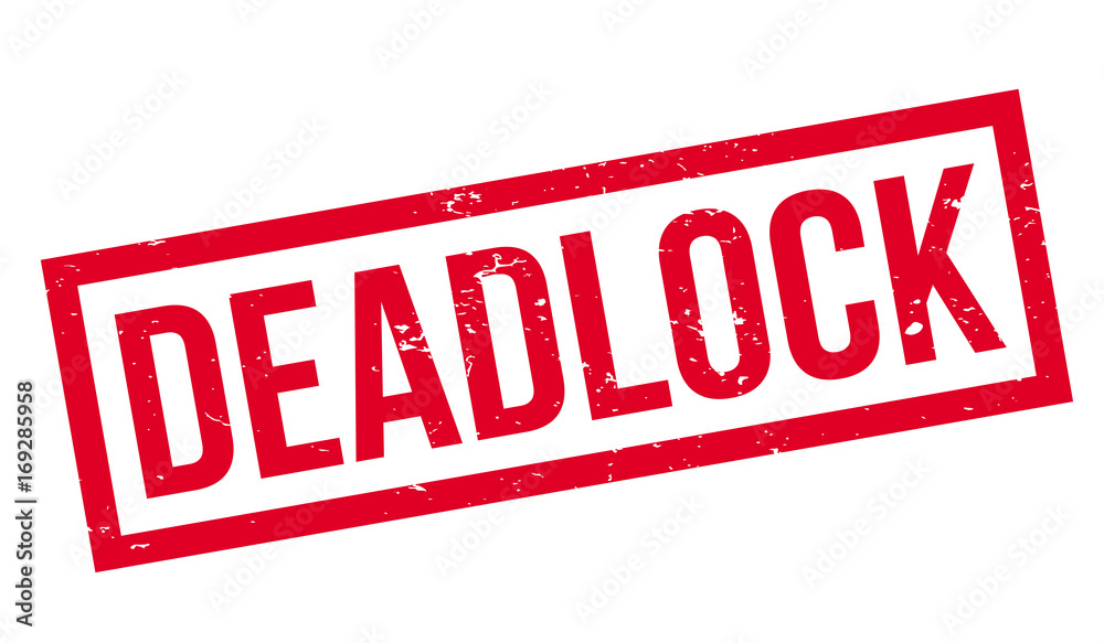 Deadlock rubber stamp. Grunge design with dust scratches. Effects can be easily removed for a clean, crisp look. Color is easily changed. Deadlock rubber stamp. Grunge design with dust scratches. Effects can be easily removed for a clean, crisp look. Color is easily changed.