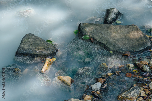 Close-up of Hydrogen Sulfide River photo