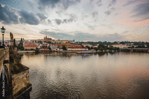 prague town czech republic bridge © LElik83