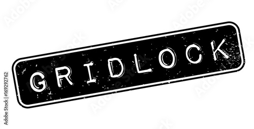 Φωτογραφία Gridlock rubber stamp