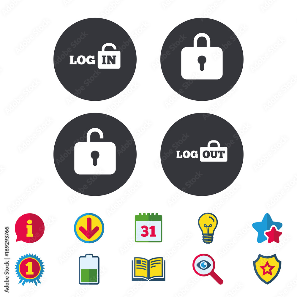 Login and Logout icons. Sign in icon. Locker. Login and Logout icons. Sign in icon. Locker.