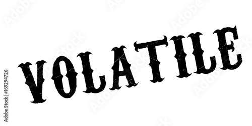 Volatile rubber stamp. Grunge design with dust scratches. Effects can be easily removed for a clean, crisp look. Color is easily changed.