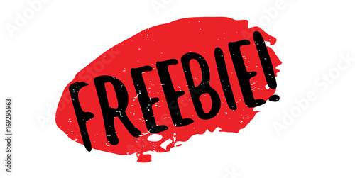 Freebie rubber stamp. Grunge design with dust scratches. Effects can be easily removed for a clean, crisp look. Color is easily changed.