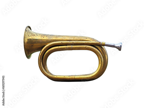 Fotografie Old hunting horn