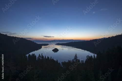 Early morning at Emerald Bay, Lake Tahoe, California