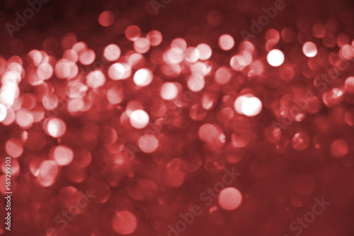 Red bokeh texture.Glitter dimond background.Christmas or New Year background
