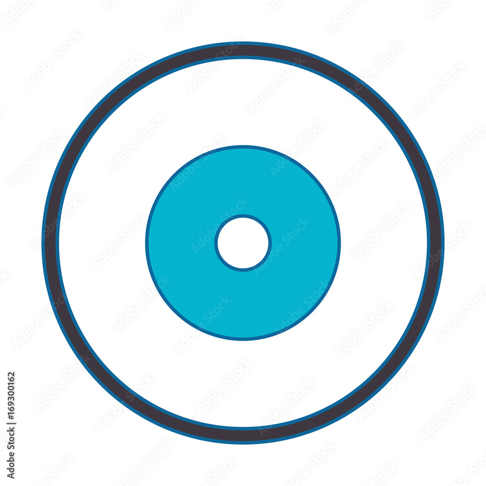 vinyl icon over white background vector illustration vinyl icon over white background vector illustration