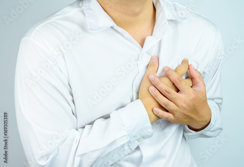 The businessman hearthache.