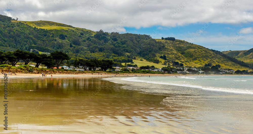 The Australian coast. The Australian coast.