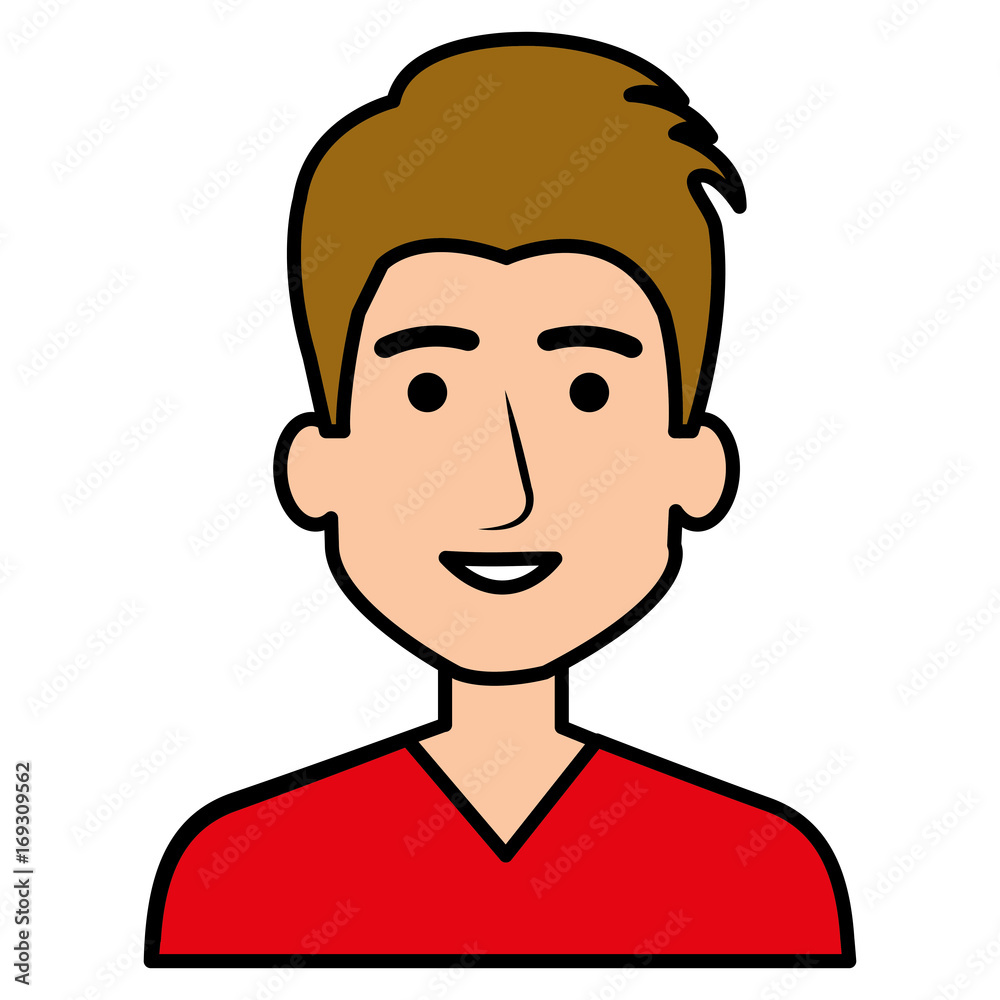 young man avatar character vector illustration design young man avatar character vector illustration design