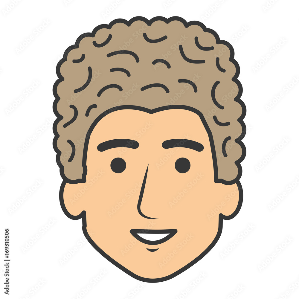 young man head avatar character vector illustration design young man head avatar character vector illustration design