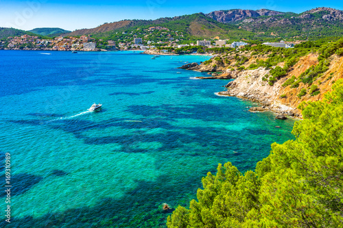 Spain Majorca Mediterranean Sea Island Coast Landscape