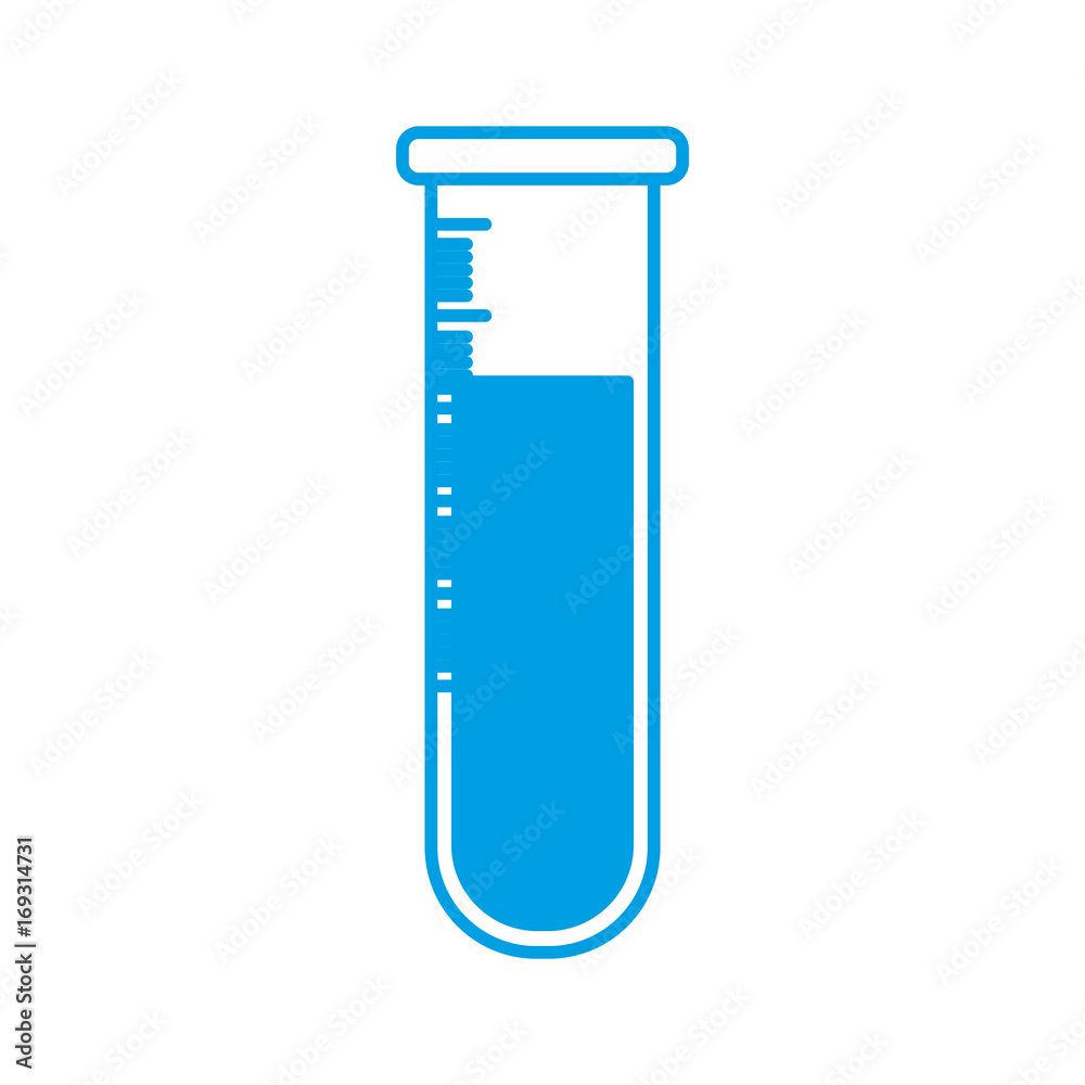 test tube icon over white background vector illustration test tube icon over white background vector illustration