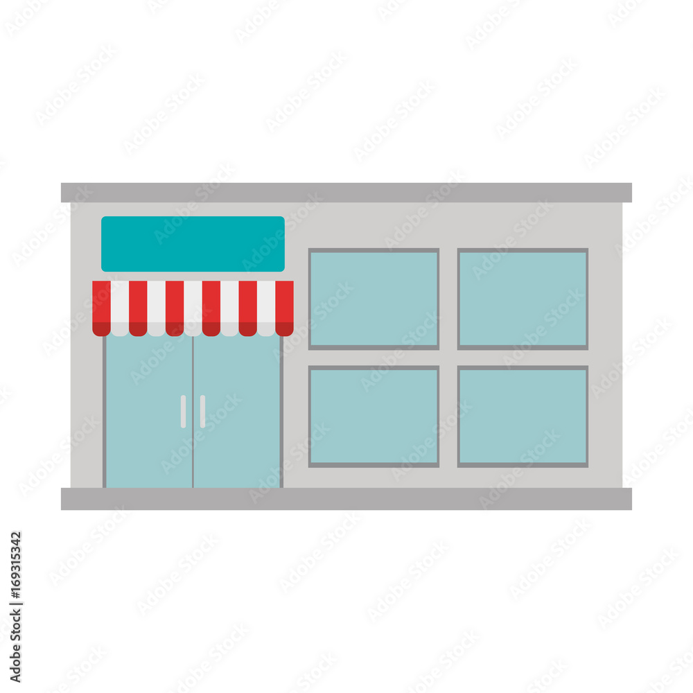 store icon over white background vector illustration store icon over white background vector illustration