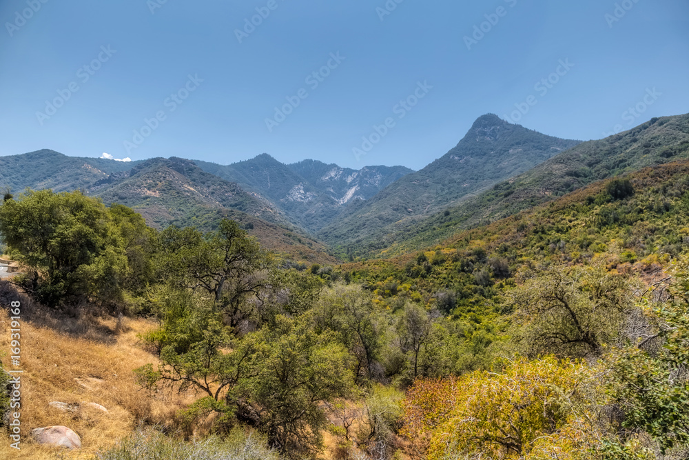 Mountain landscape at Sequoia National Park Mountain landscape at Sequoia National Park