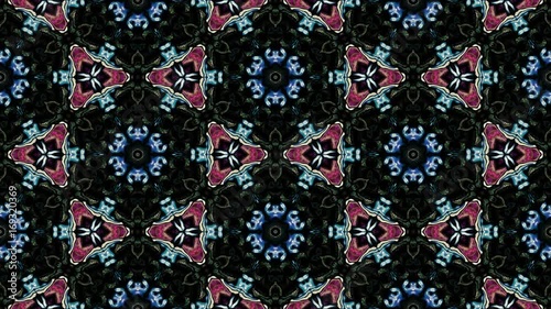 Kaleidoscopic vj seamless loop