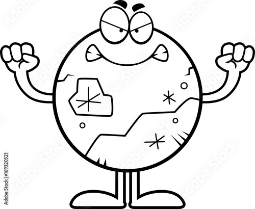 Angry Cartoon Pluto