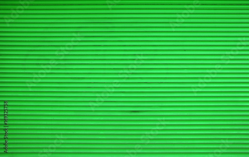 Green horizontal roller shutter blinds