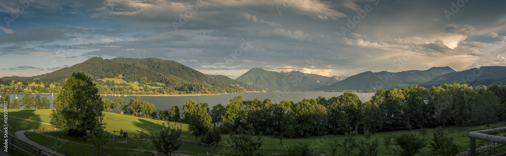 Obraz premium Tegernsee Panorama