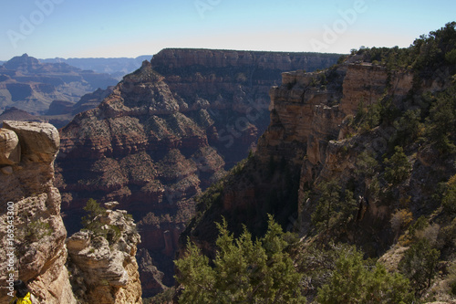 Beautiful cliffs  canyons  and valleys at the Grand Canyon national park  Arizona  USA.