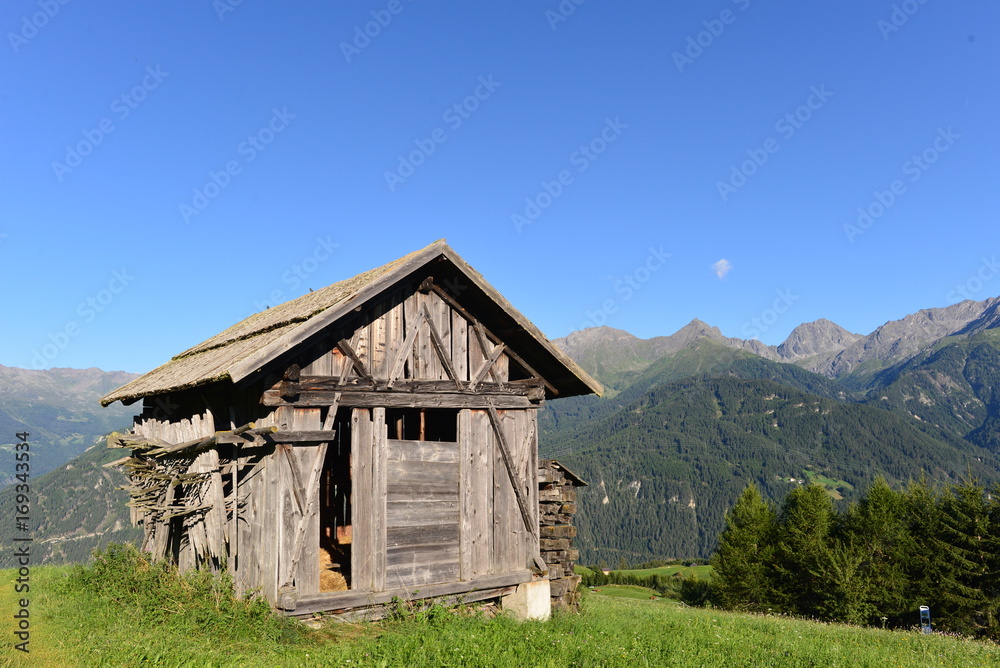 Almhütte in Fiss im Tiroler Oberland