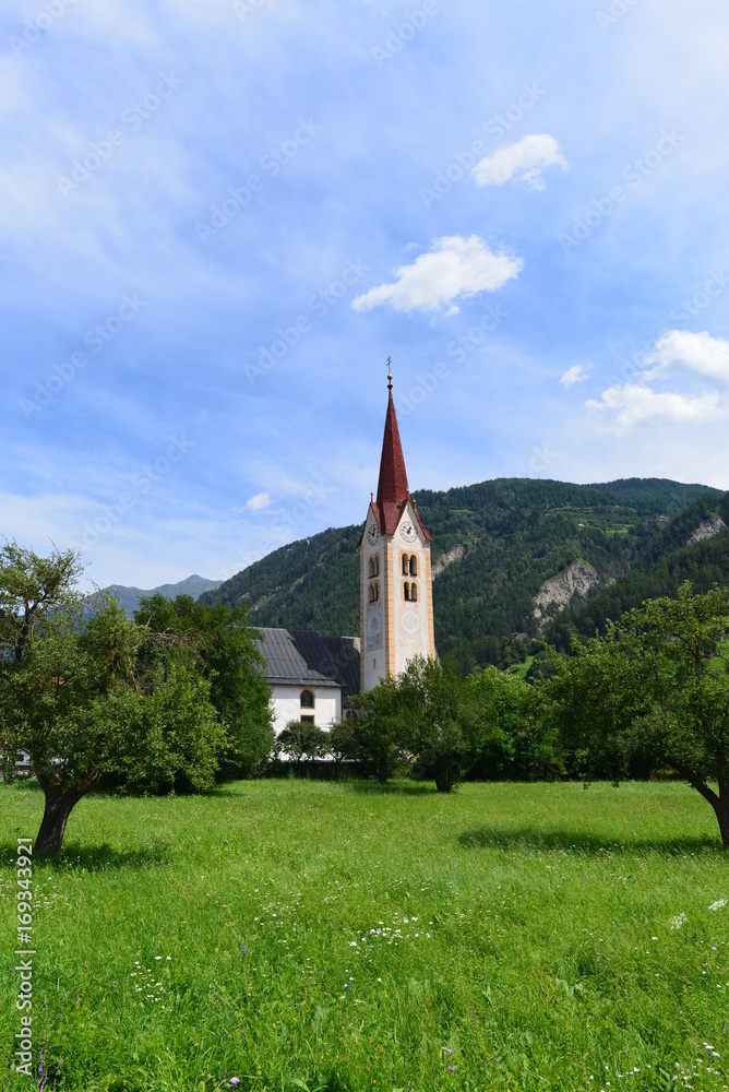Kath. Pfarrkirche hl. Leonhard in Ried im Oberinntal - Tirol