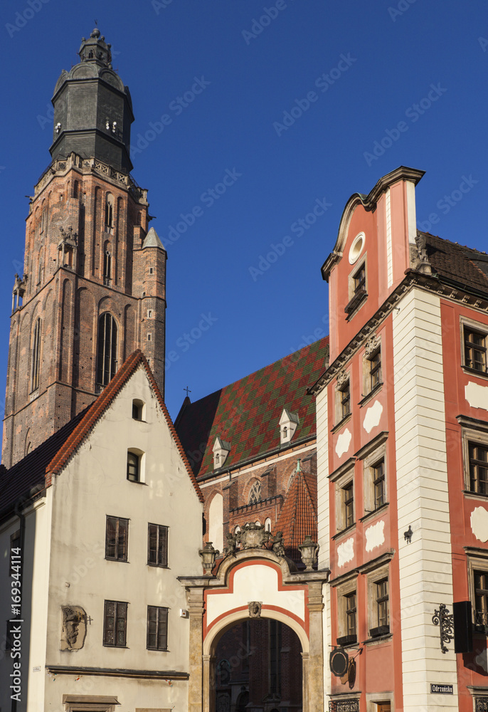 Fototapeta premium St. Elisabeth's Church in Wroclaw