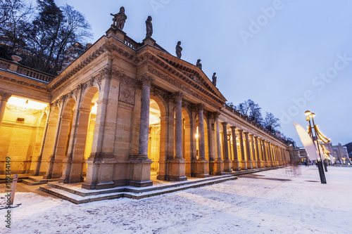 Canvas Print Mill Colonnade in Karlovy Vary