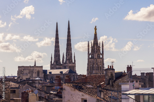 Saint Andre Cathedral on Place Pey-Berland in Bordeaux © Henryk Sadura