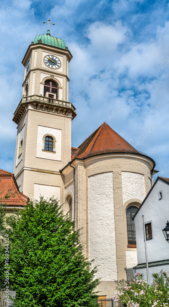 St. Andreas and St. Mang church in Regensburg, Germany
